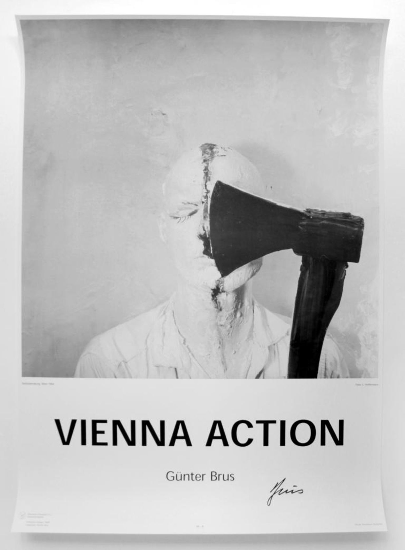 Günter Brus(geb. 1938)"Vienna Action"199912 Plakate nach Fotografien von L. Hoffenreich; jedes Plaka - Bild 7 aus 13