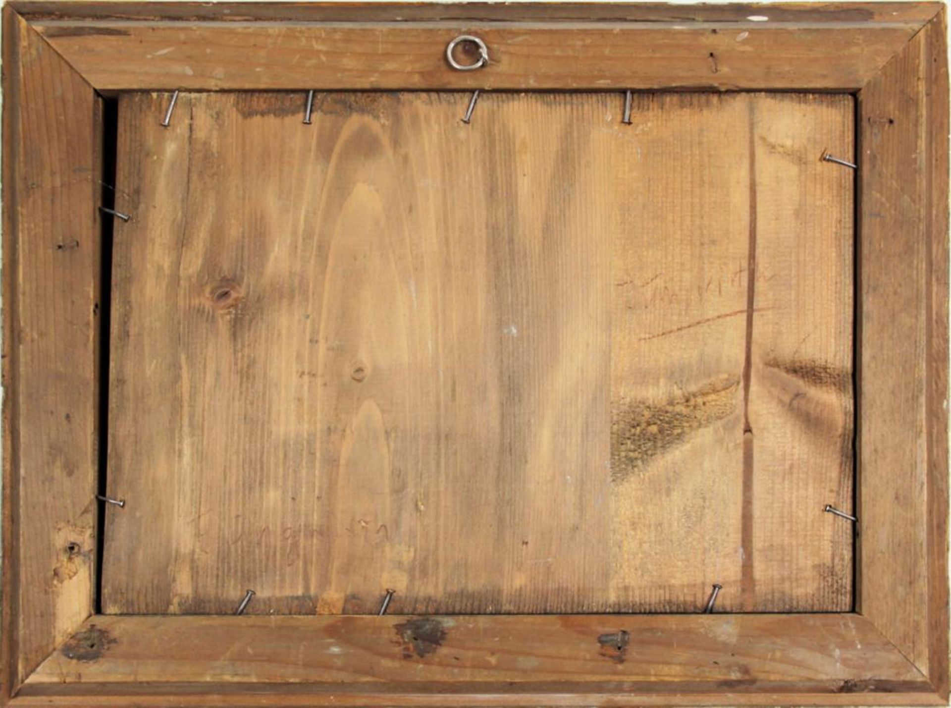 Jungwirtho.A."Winterlandschaft"o.A.Öl auf Holz; signiert und gerahmt - Bild 4 aus 4