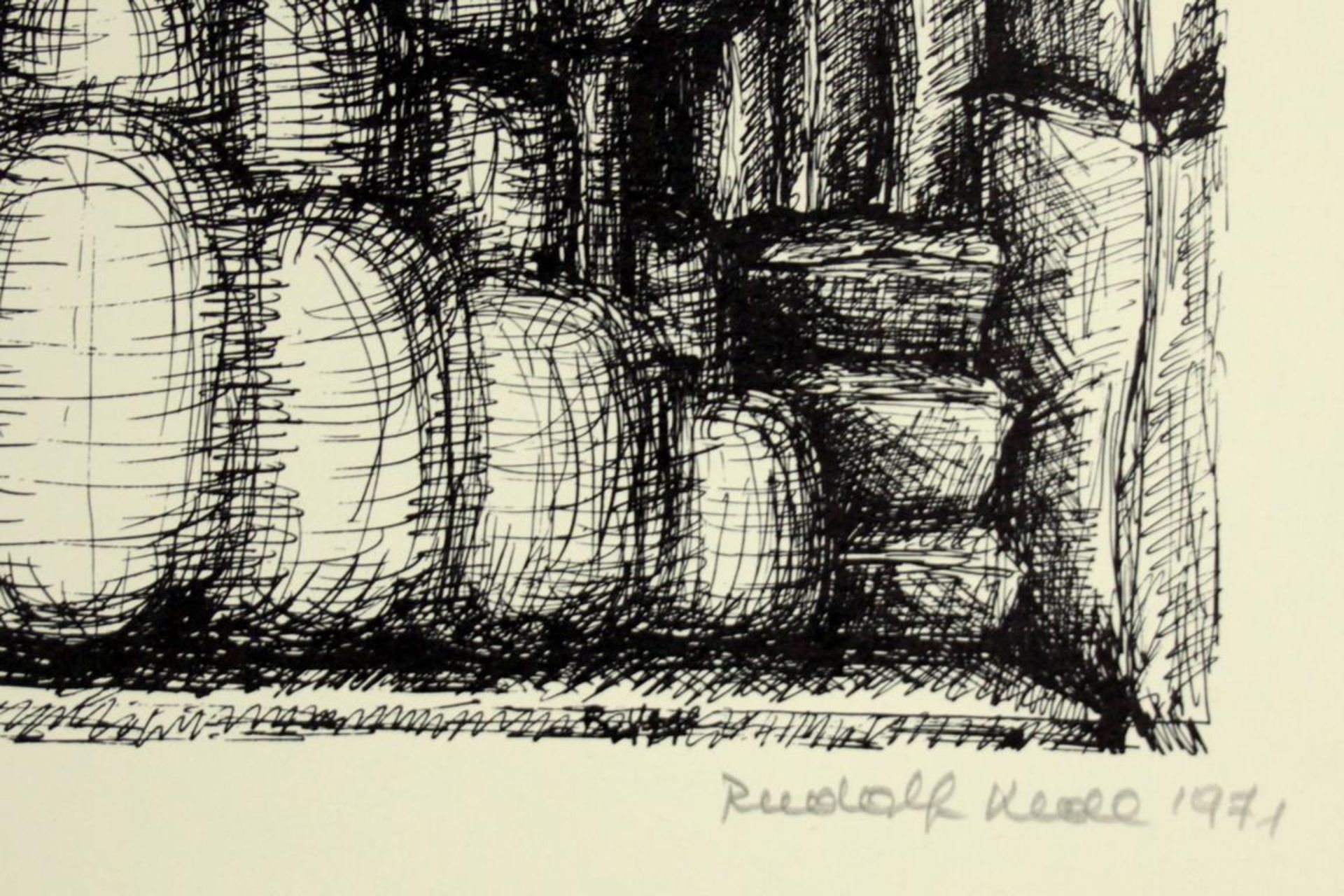 Rudolf Kedl(1928-1991)"Pytria"1971Offsetdruck auf Papier; signiert, datiert und betitelt - Bild 3 aus 4