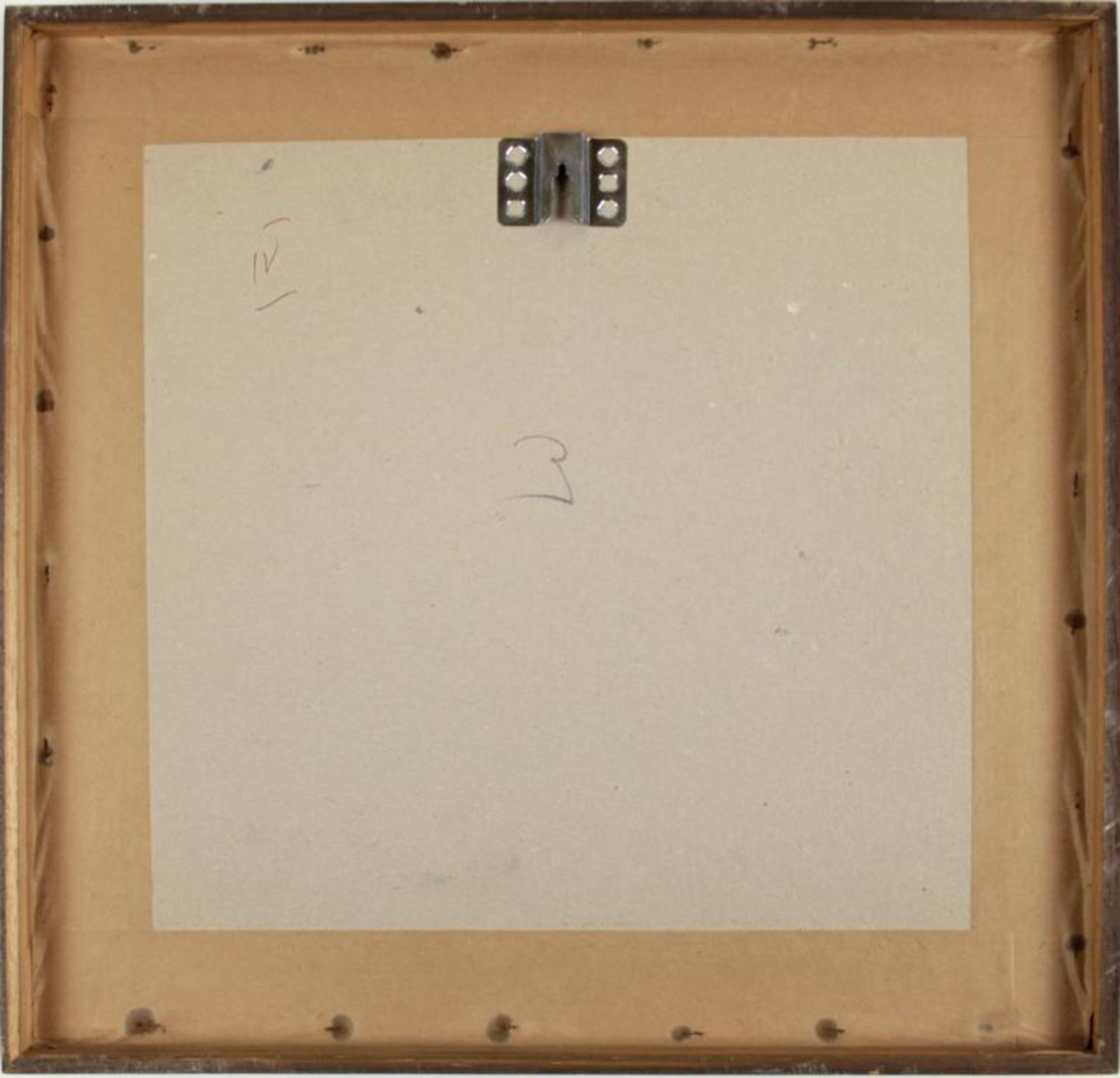  Albert Paris Gütersloh(1887- 1973)"Bei der Toilette"1970Mischtechnik auf Papier; signiert, datiert  - Bild 4 aus 4