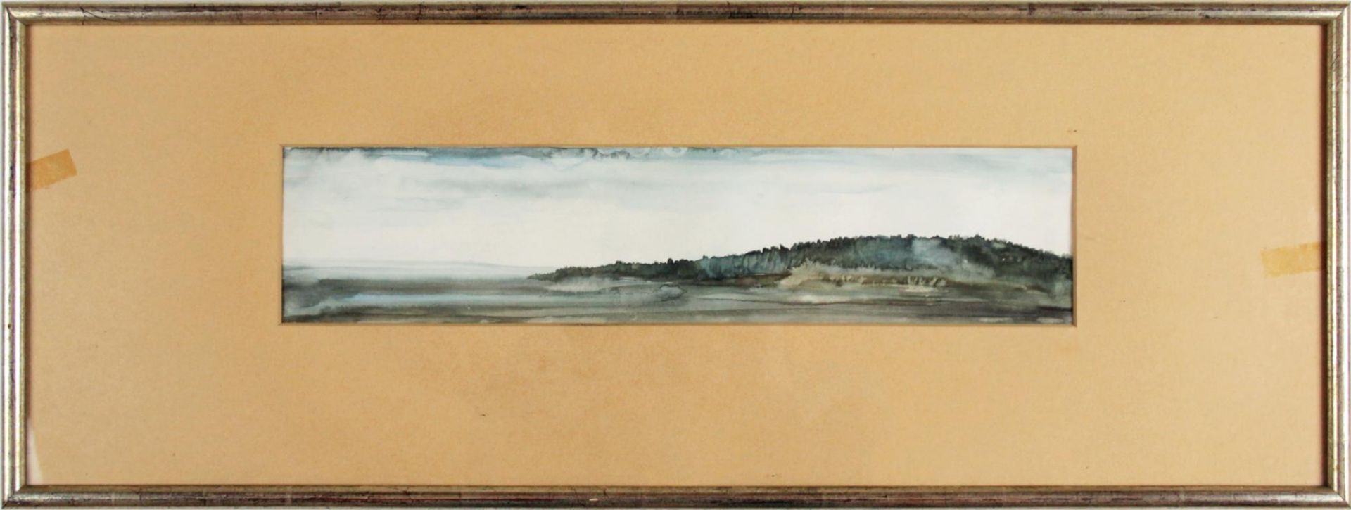 Edeltraud Walenta(geb. 1944)"Waldviertler Landschaft"1975Aquarell auf Papier; gerahmt (ungeöffnet) - Bild 2 aus 3
