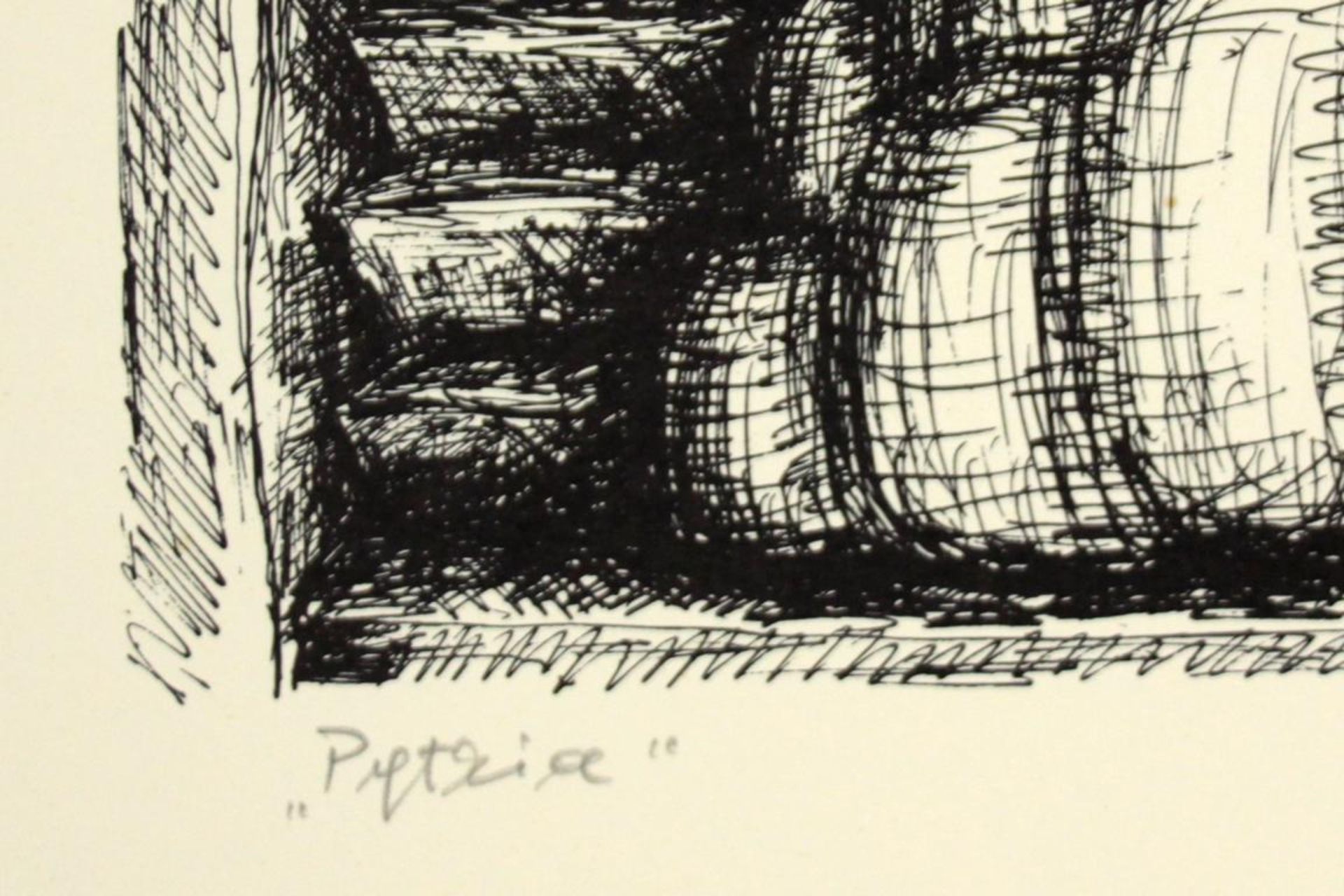 Rudolf Kedl(1928-1991)"Pytria"1971Offsetdruck auf Papier; signiert, datiert und betitelt - Bild 4 aus 4