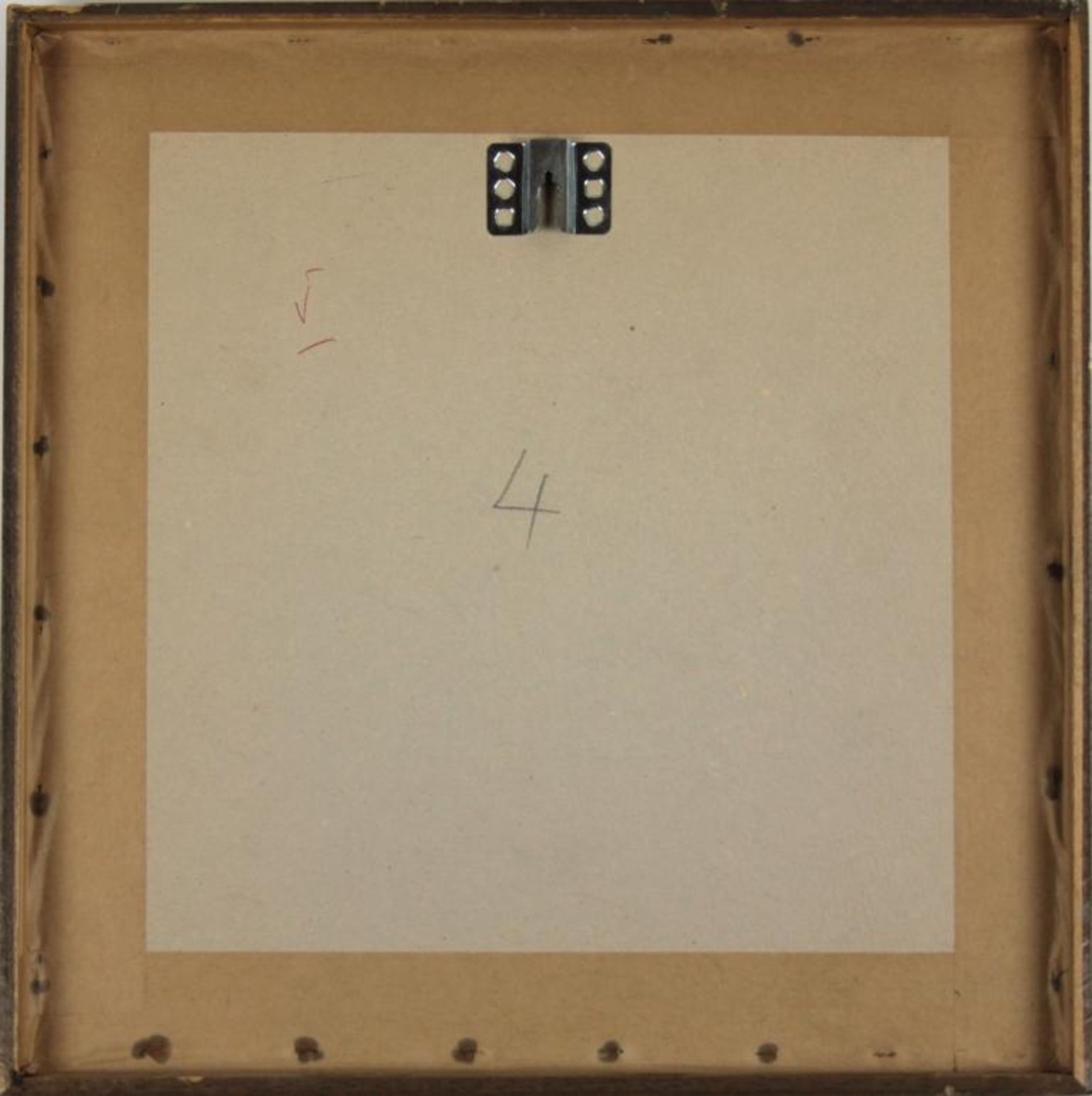  Albert Paris Gütersloh(1887- 1973)"Gespräch im Atelier"1969Mischtechnik auf Papier; signiert, datie - Bild 3 aus 3