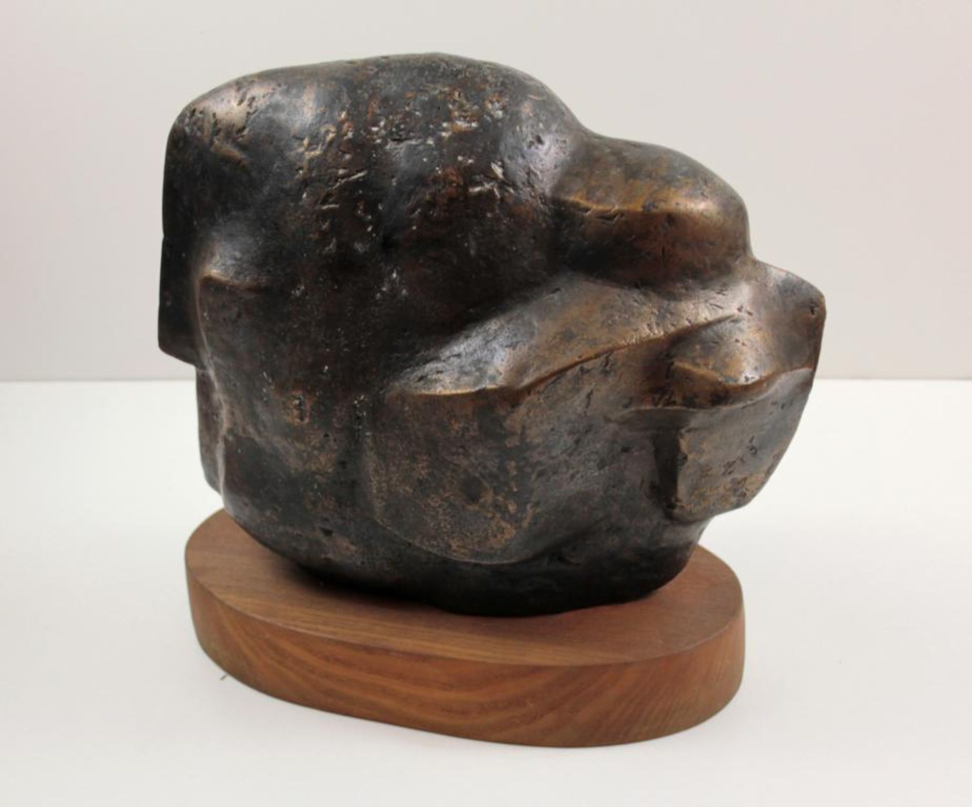 Rudolf Kedl(1928-1991)"Kopf"1984Bronze; Ed. 9 - Bild 3 aus 4