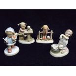 4 x Enesco - Mabel Lucie Atwell figures. 'Memories of Yesteryear' series. Model 114537 - "What