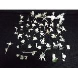 Games Workshop Warhammer Cast Metal collection. Various figures, Body Parts and war machines. 13 x
