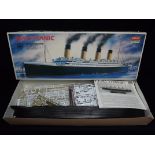 Academy Minicraft large Model Kit. RMS Titanic in 1:350 Scale. Appears sealed and complete. Box is