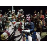 27 x Del Prado Die-Cast Painted Metal Riding Figures. Napoleon Bonaparte, Historical Military.