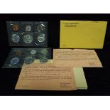 2 x U.S. Mint Proof Coin Sets. Philadelphia, Pennsylvania, United States of America. Includes U.S.