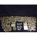 British Commonwealth and World Coin Collection. East India Company, early French Franc, some