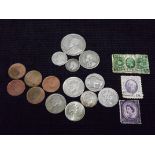 Small Collection of Coins including Silver