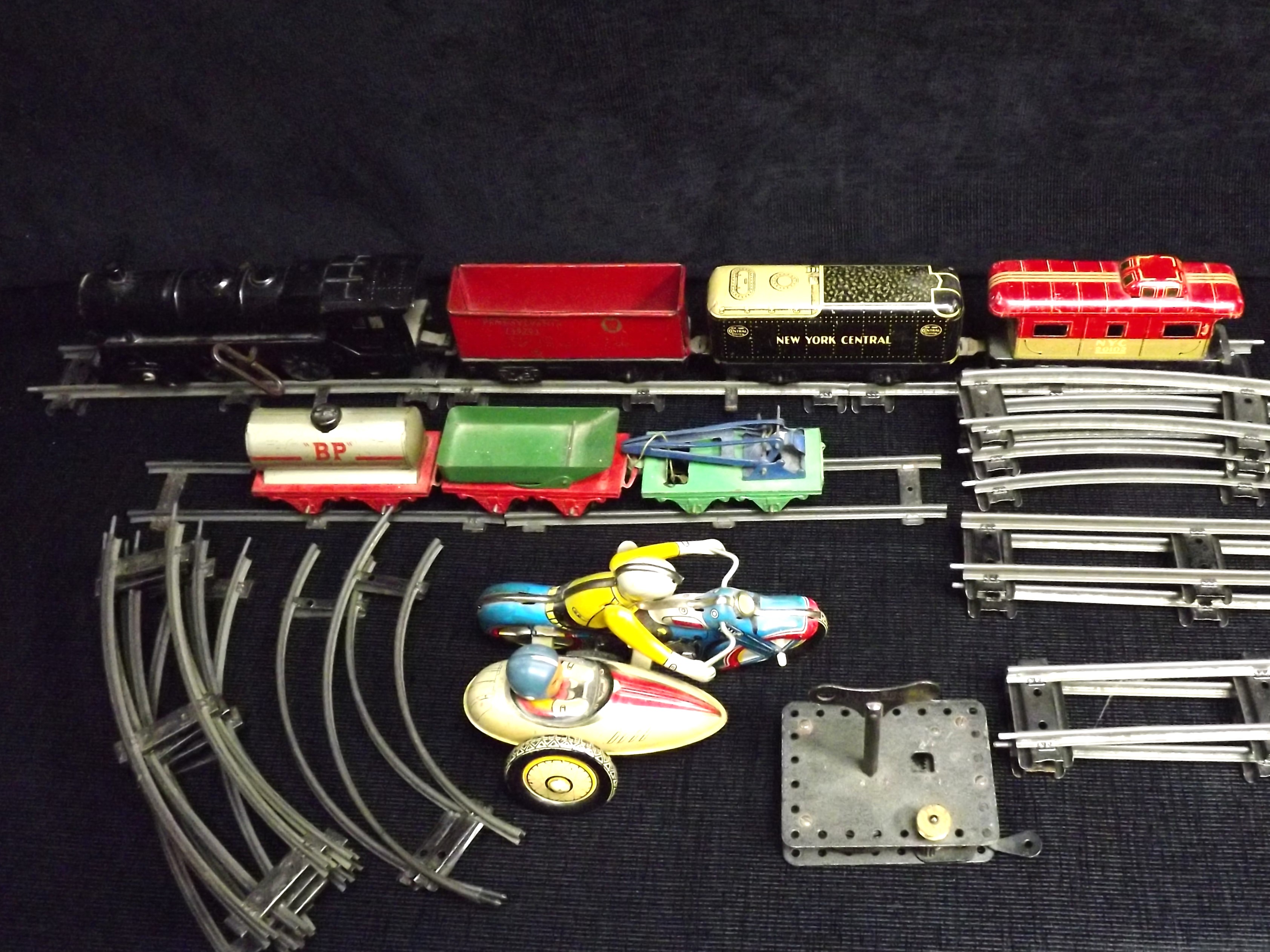 Tin & Clockwork Train / Toy Collection - Makers include Marx and Hornby Meccano