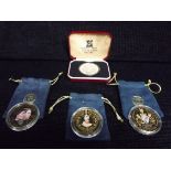 4 x Collector Coins Pobjoy Mint & Bradford Exchange