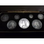 Queen Victoria 1887 Jubilee Silver Coin Set