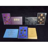 Royal Mint - 3 x The Coinage of Great Britain and Northern Island Sets. 1970, 1971 and 1977 Silver