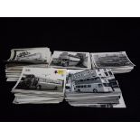 Large quantity of Black & White Photographs of Buses including a few Postcards. Over 500 including