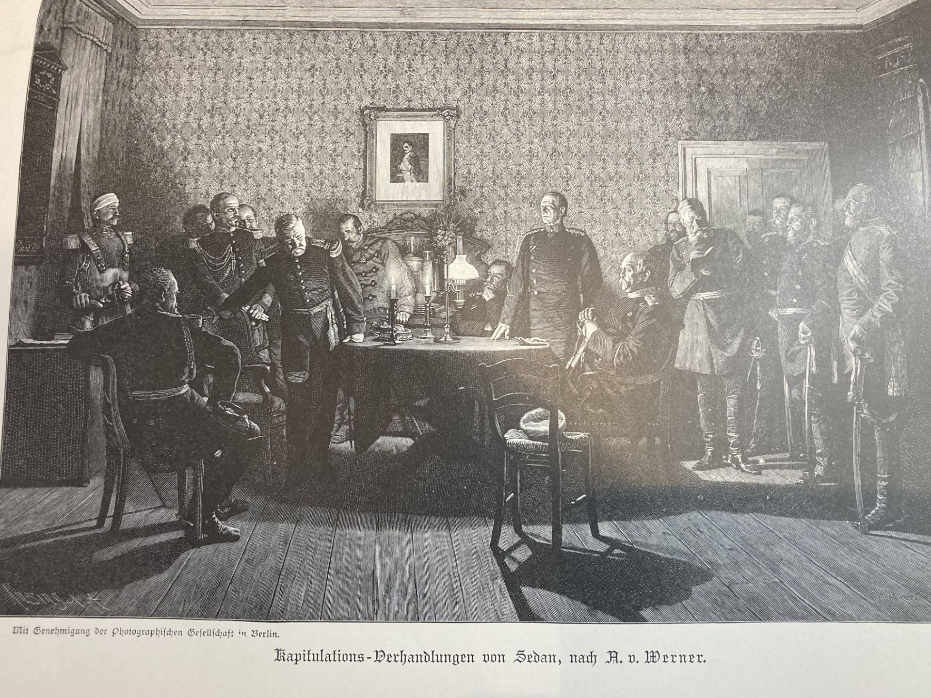 Lot- Guerre de 1870-71. Deux ouvrages illustrés et reliés, en langue allemande, BISMARCK 1815-1915 - Bild 9 aus 10