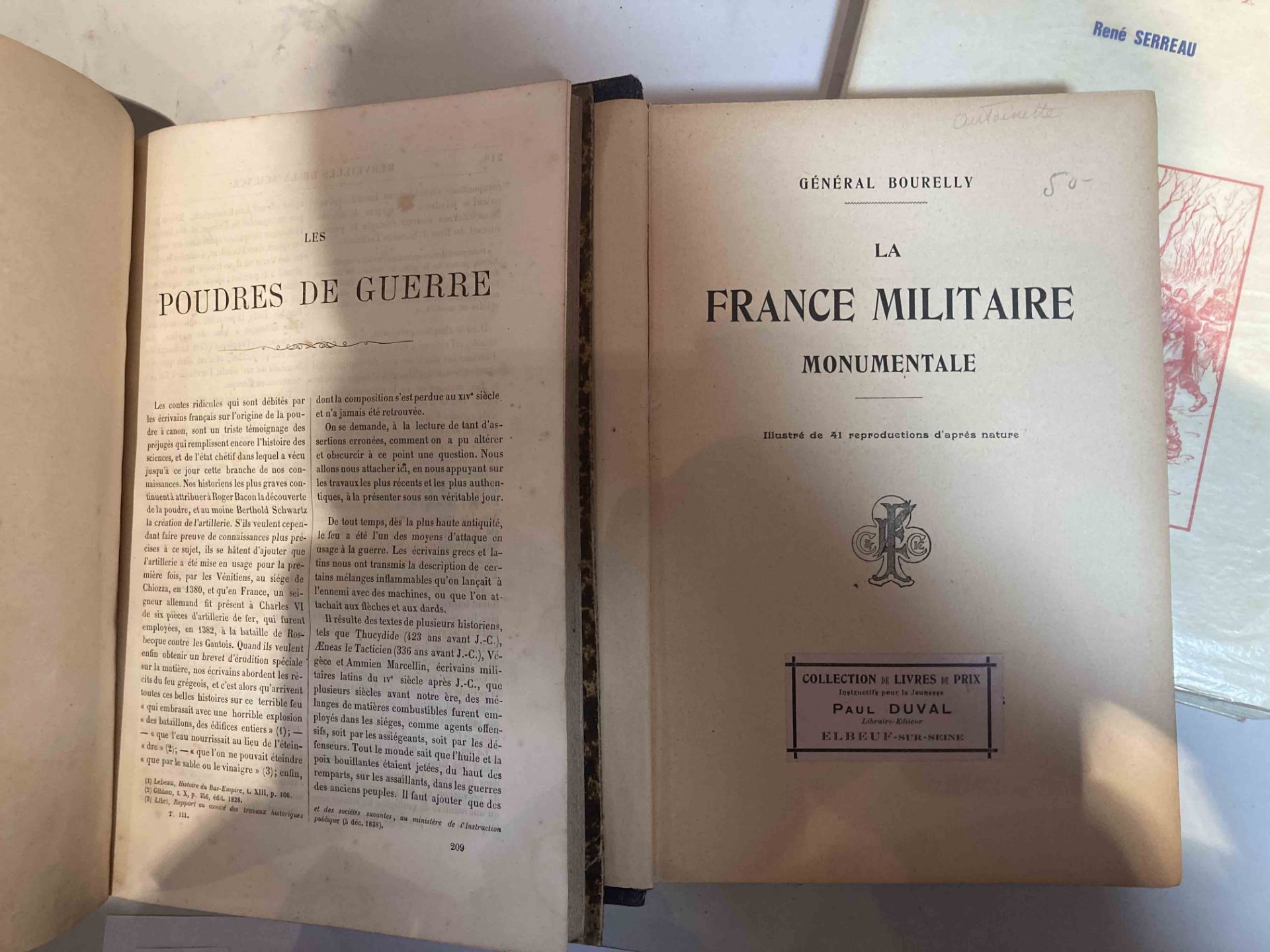 Lot- Second Empire : l’Armée de la Loire par René SERREAU, Edition System 1970. Histoire populaire - Bild 8 aus 8