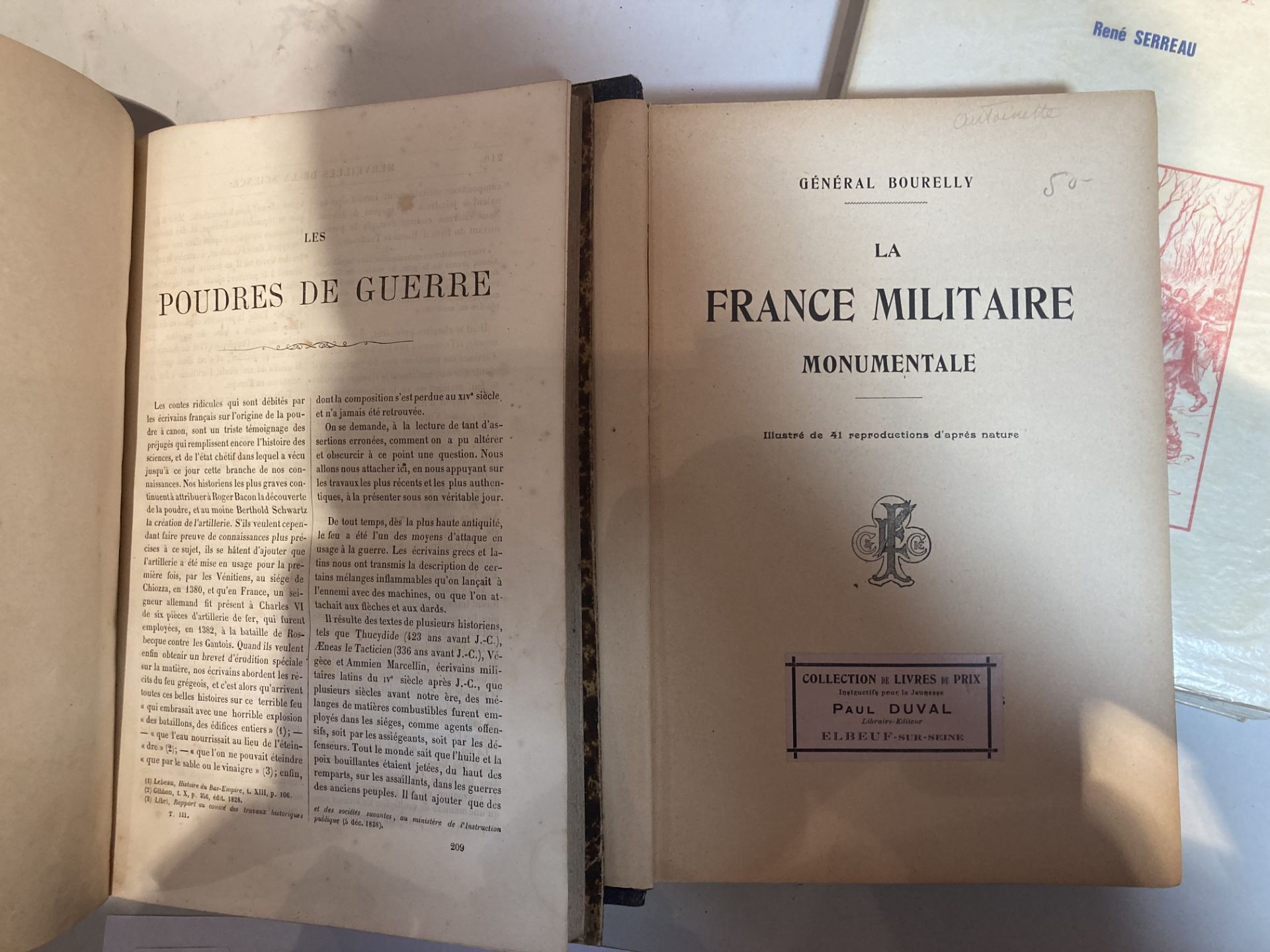 Lot- Second Empire : l’Armée de la Loire par René SERREAU, Edition System 1970. Histoire populaire - Bild 7 aus 8