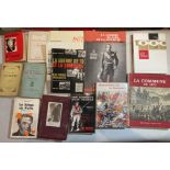 La Commune et la guerre de 1870-71. Lot de 25 revues, livres et reliés brochés. Différents formats