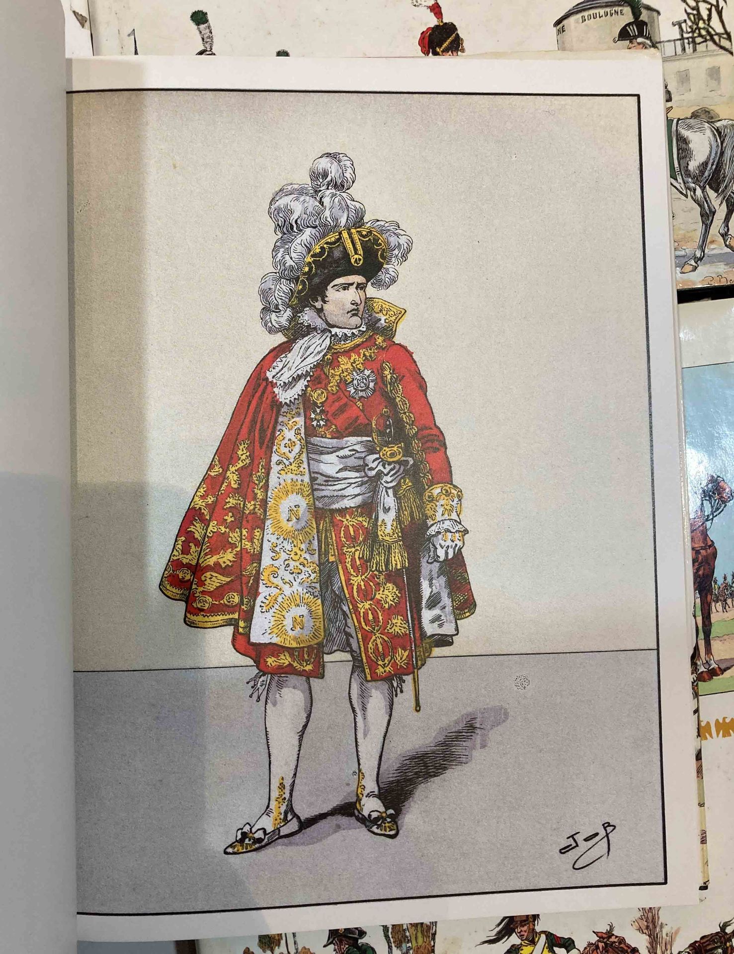 Commandant BUCQUOY. Les uniformes du premier Empire. 6 volumes reliés : La Cavalerie légère, Etat- - Bild 8 aus 8