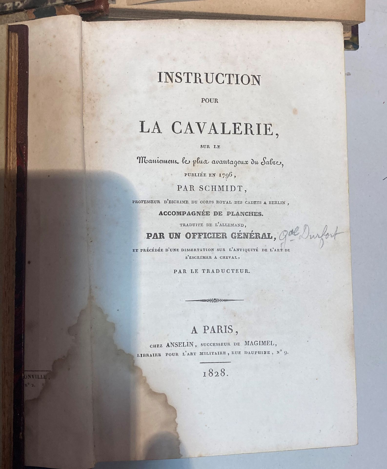 Lot- Second Empire : La journée de Sedan par le général DUCROT, Librairie Dentu-1871. Instruction - Bild 7 aus 9