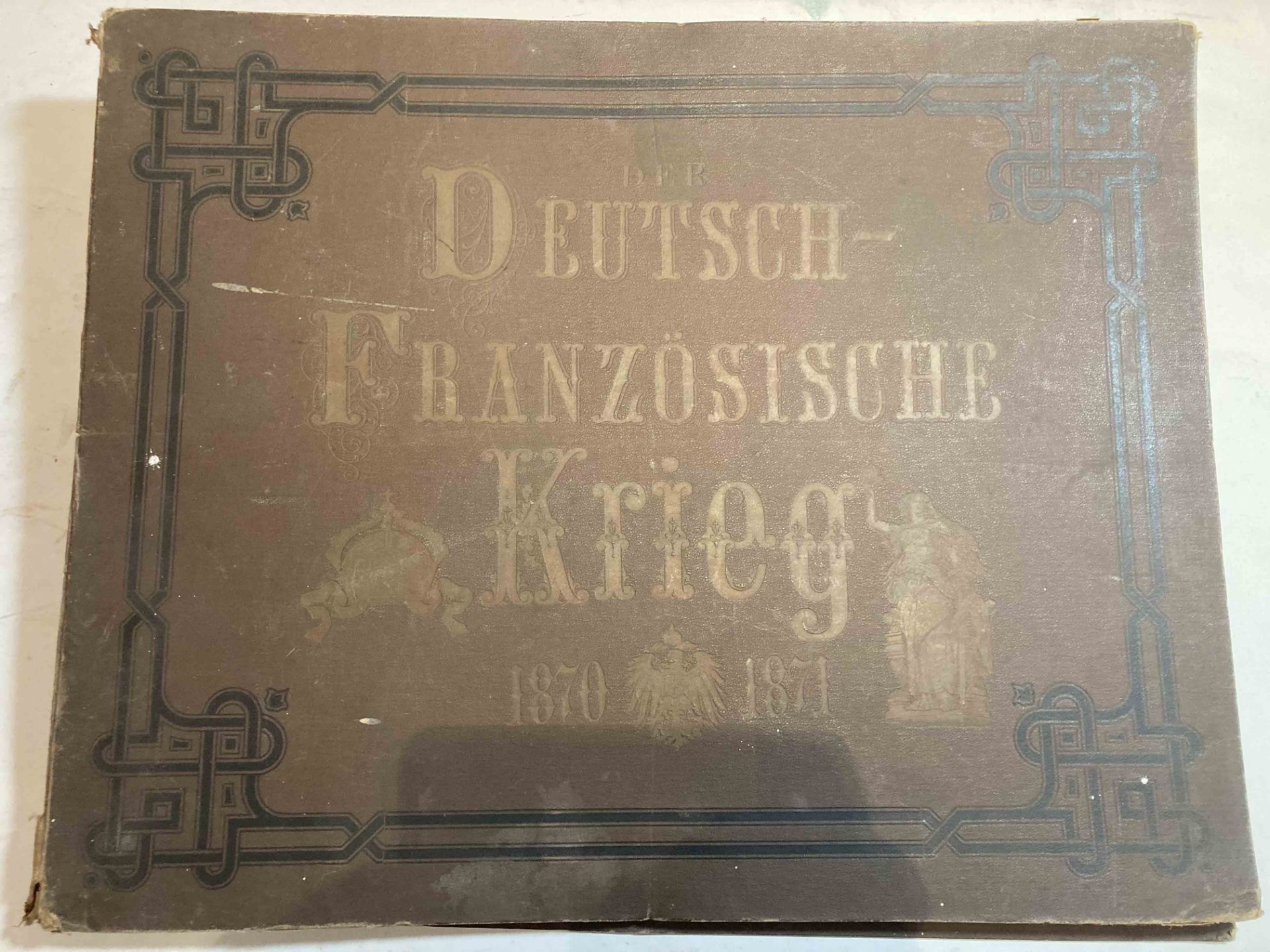 Guerre 1870. Der Deutsch Französische Krieg 1870-1871. Album illustré comprenant de nombreuses - Bild 2 aus 10
