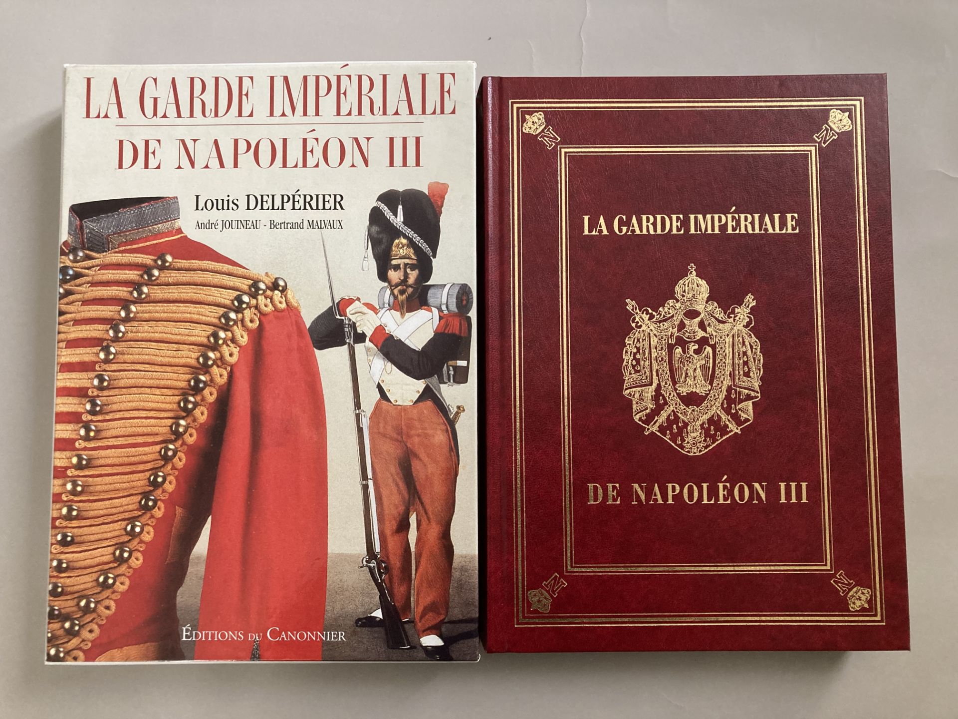 Louis DELPERIER, Bertrand MALVAUX. La Garde Impériale de Napoléon III. Edition du Canonnier-2000.