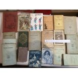 Guerre 1870 et second Empire. Lot d’environ 50 livres, revues, brochures. Quelques livres