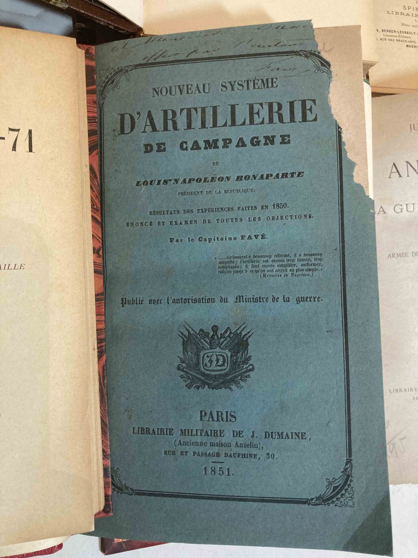 Lot : Guerre de 1870. Metz, Campagne et Négociations par un officier supérieur de l’Armée du Rhin, - Bild 6 aus 6