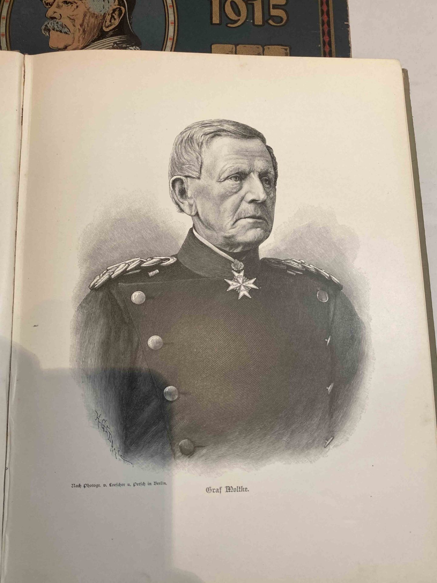 Lot- Guerre de 1870-71. Deux ouvrages illustrés et reliés, en langue allemande, BISMARCK 1815-1915 - Bild 8 aus 10