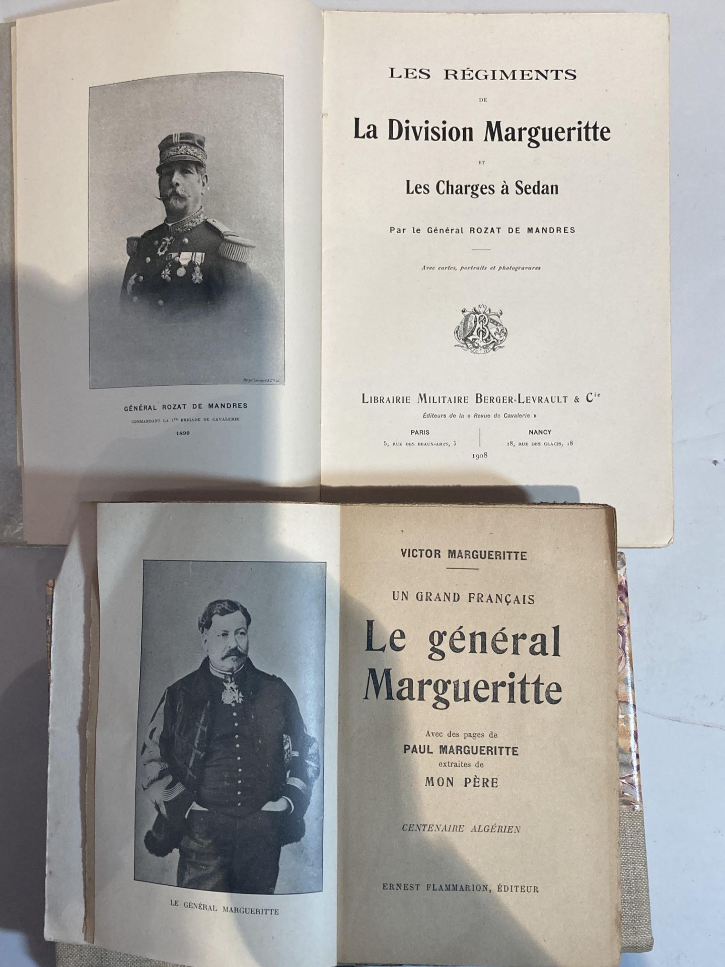 Lot : Général MARGUERITTE : Général ROZAT de MANDRES, Les régiments de la division Margueritte et - Image 5 of 8