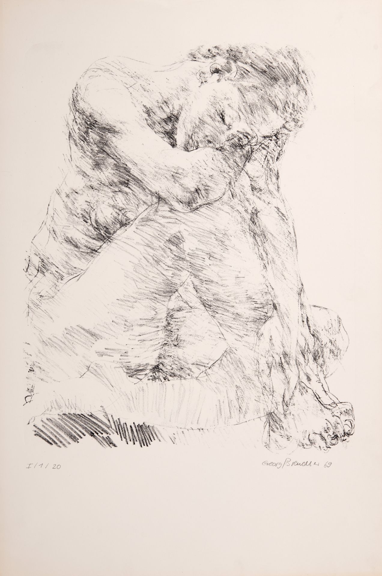 Georg Brendler (1943-2020) Malerei - Zeichnung