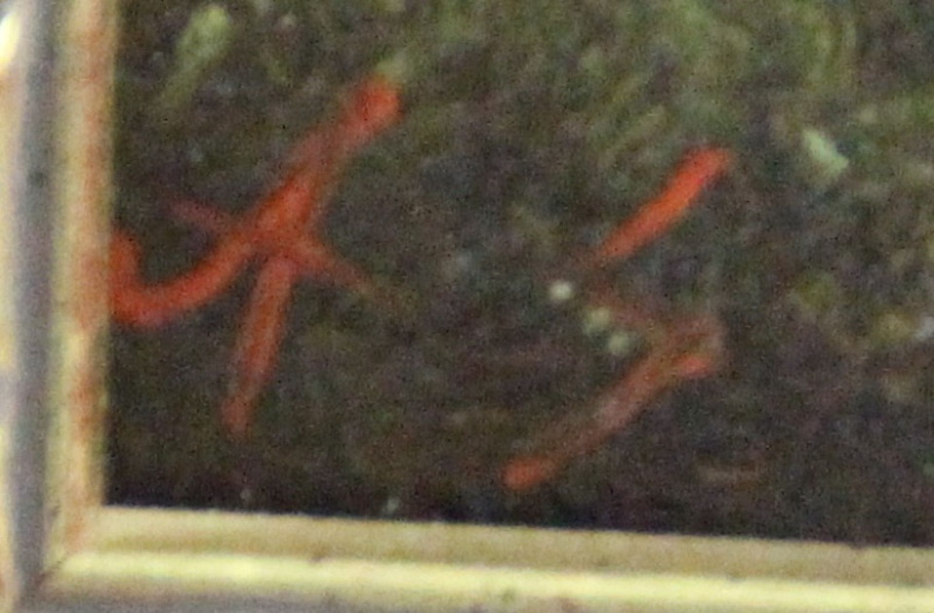 Romantiker "A.S" (19.Jhd.) - ÖL/LW., "Kleine Landschaft" , unten links in rot monogrammiert, guter - Bild 2 aus 2