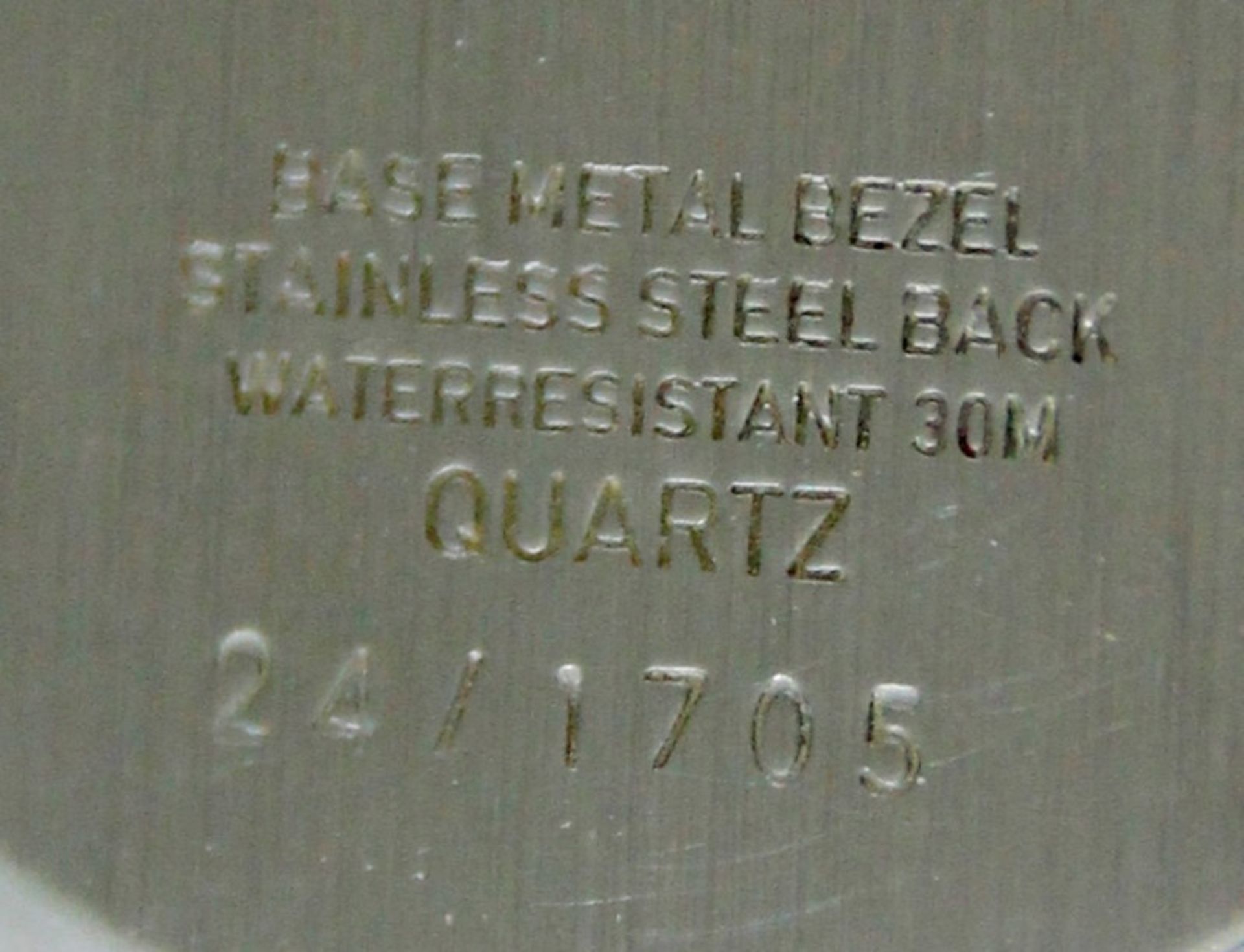 Herren Armbanduhr, "Junghans Solar 1", Edelstahl , "24 / 1705", mit Datumsanzeige und leichten - Bild 2 aus 2