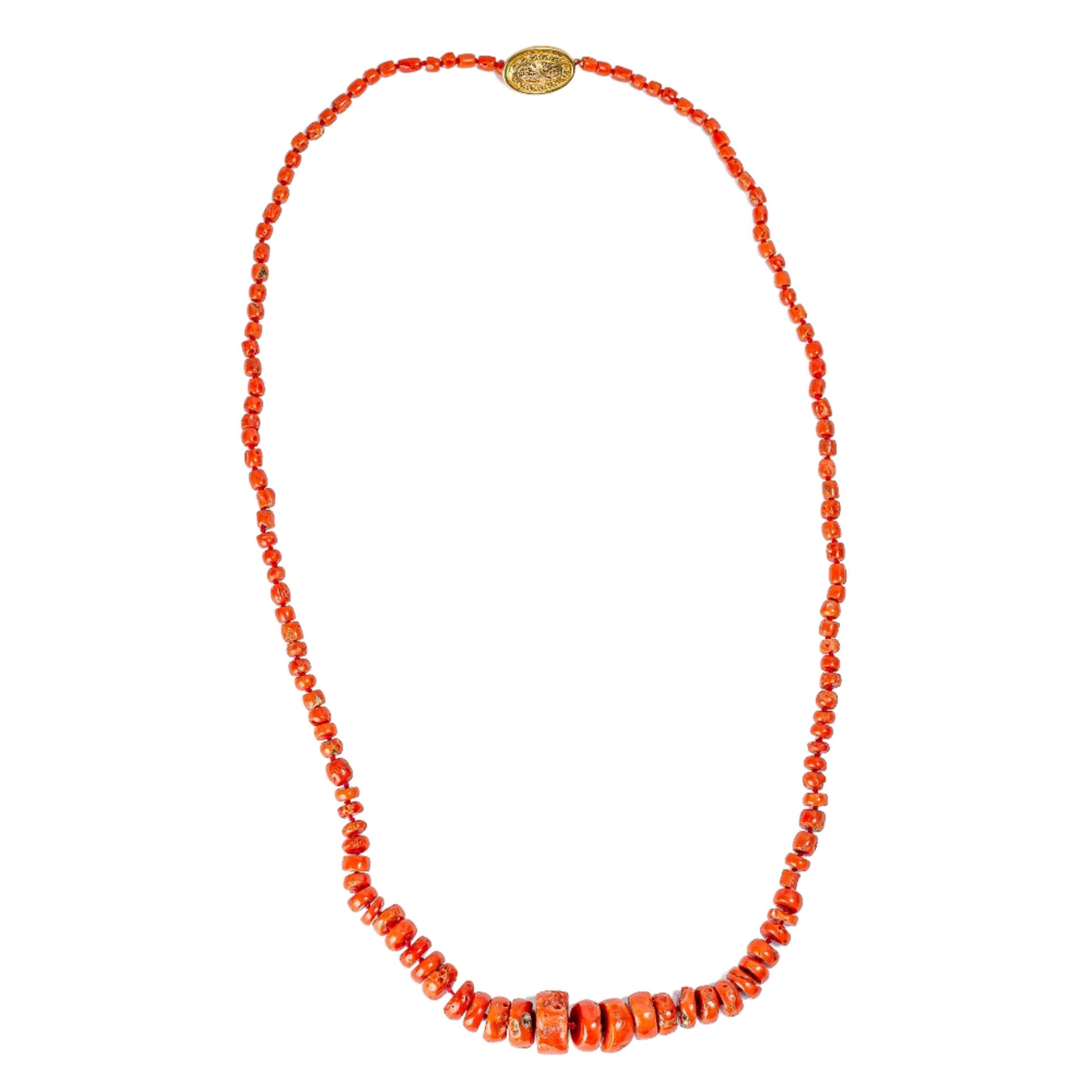 Collar de coral.