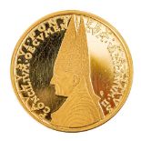 Medalla conmemorativa del II Concilio Ecuménico del Papa Pablo VI. En oro 22K.
