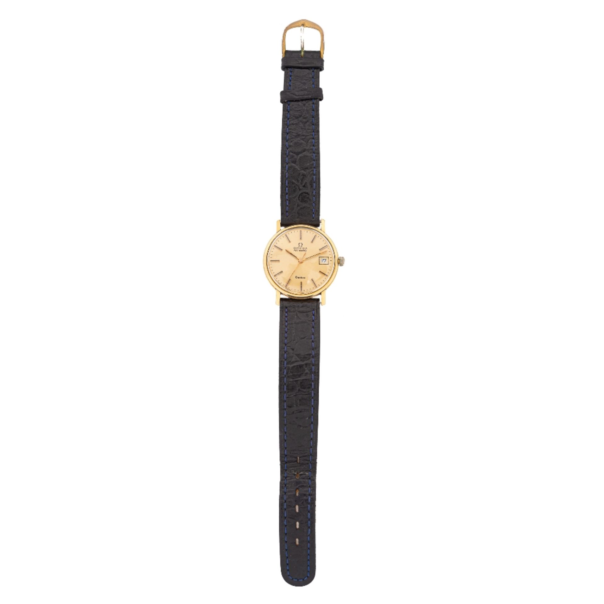 Omega, reloj de pulsera para cadete en oro, c.1970. - Image 2 of 2