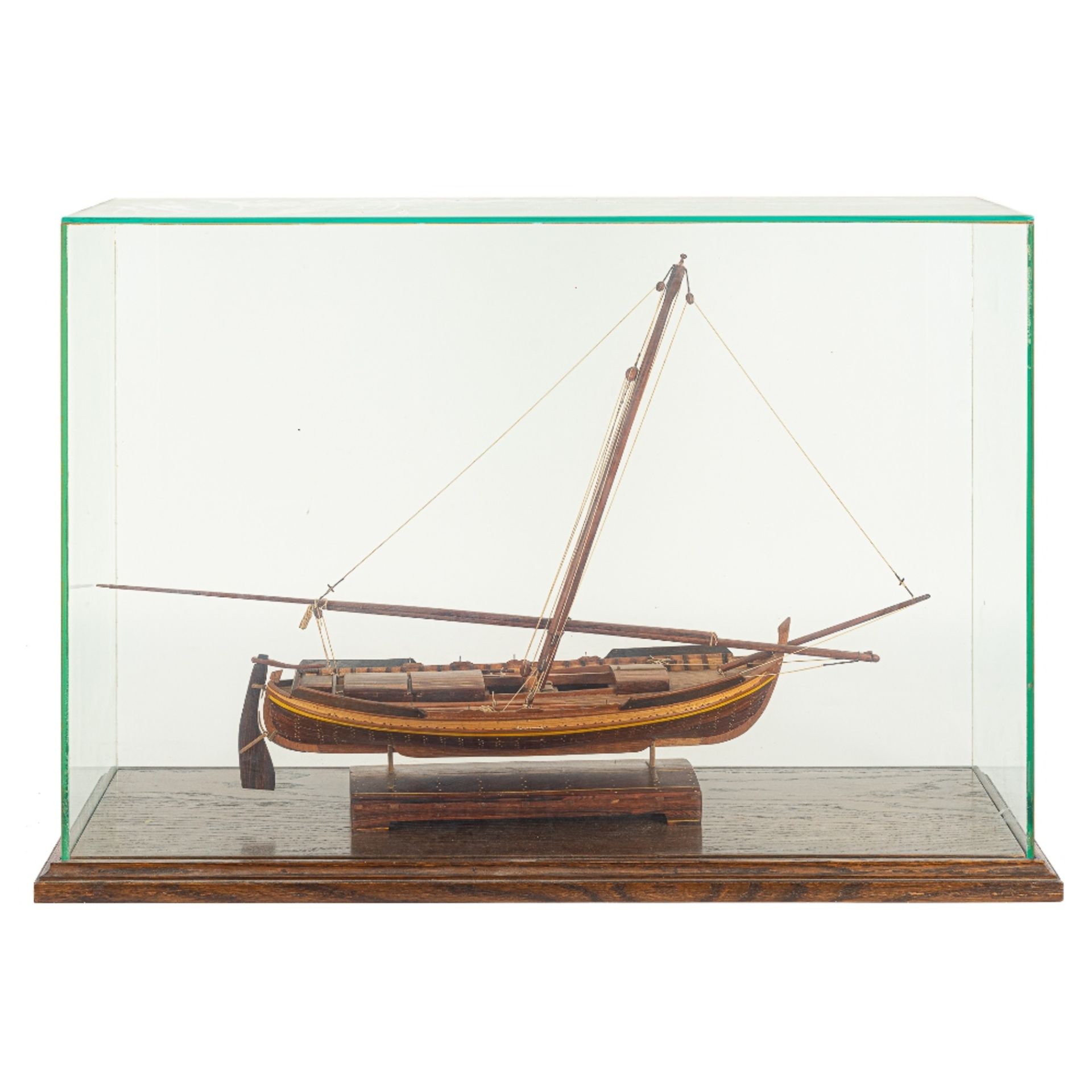 Maqueta de barca menorquina, s.XX. - Image 2 of 2