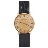 Vacheron Constantin, reloj de pulsera para caballero en oro, c.1980.