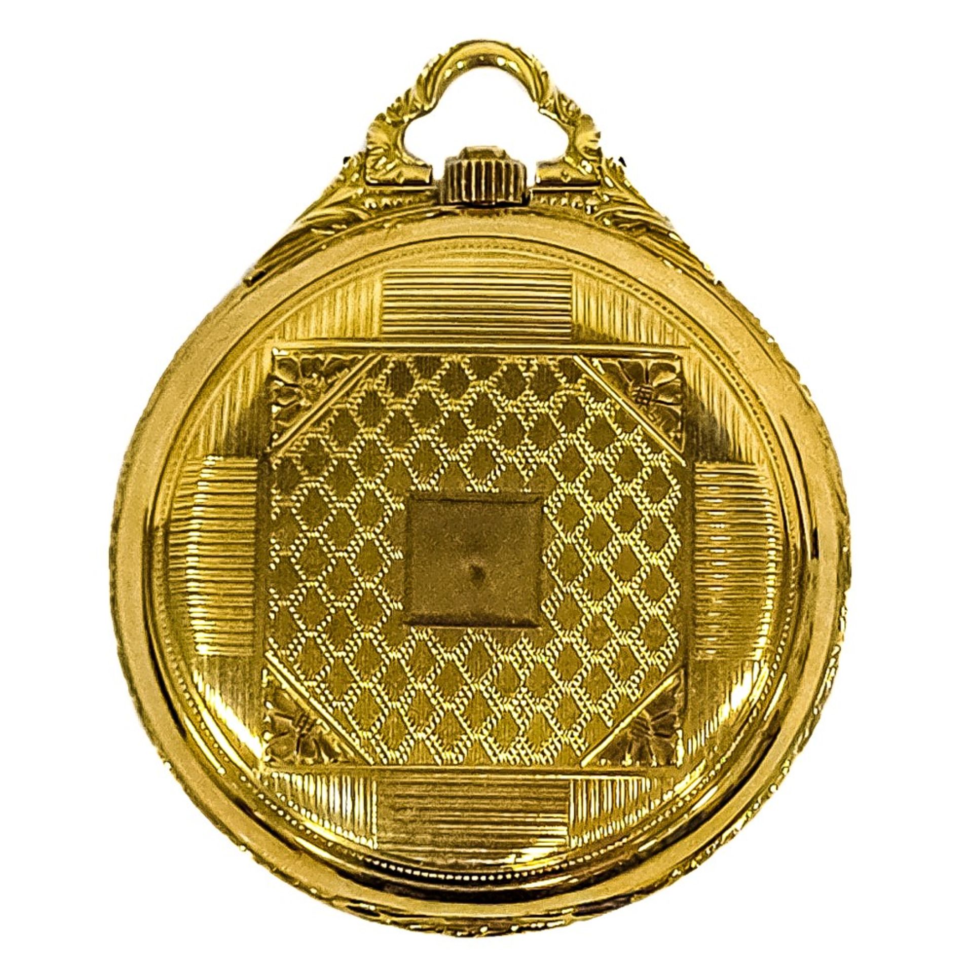 Reloj de bolsillo saboneta "Chonometre Alti" en oro, ppios. del s.XX.  - Bild 3 aus 4