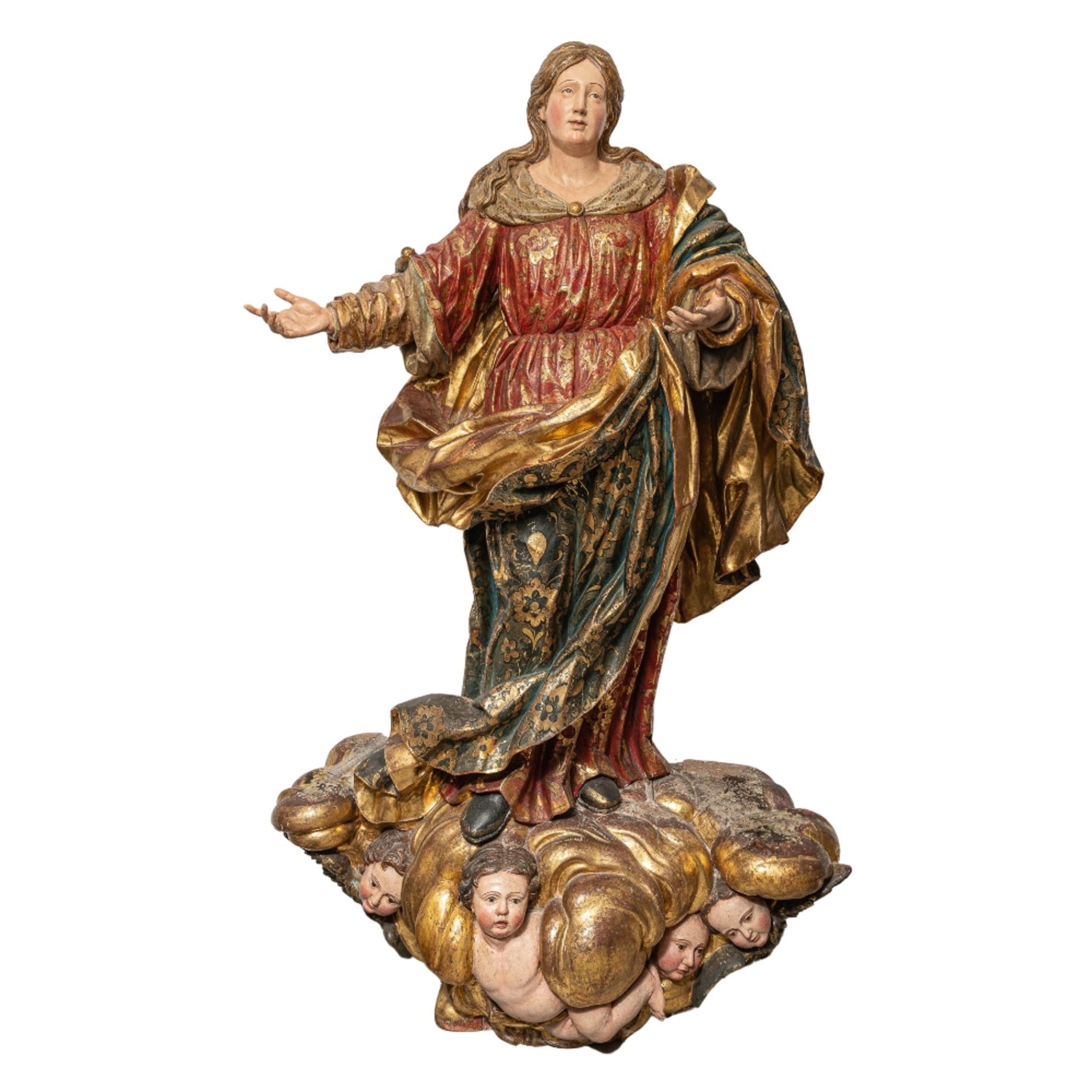 Escuela castellana, s.XVII. Virgen Inmaculada.