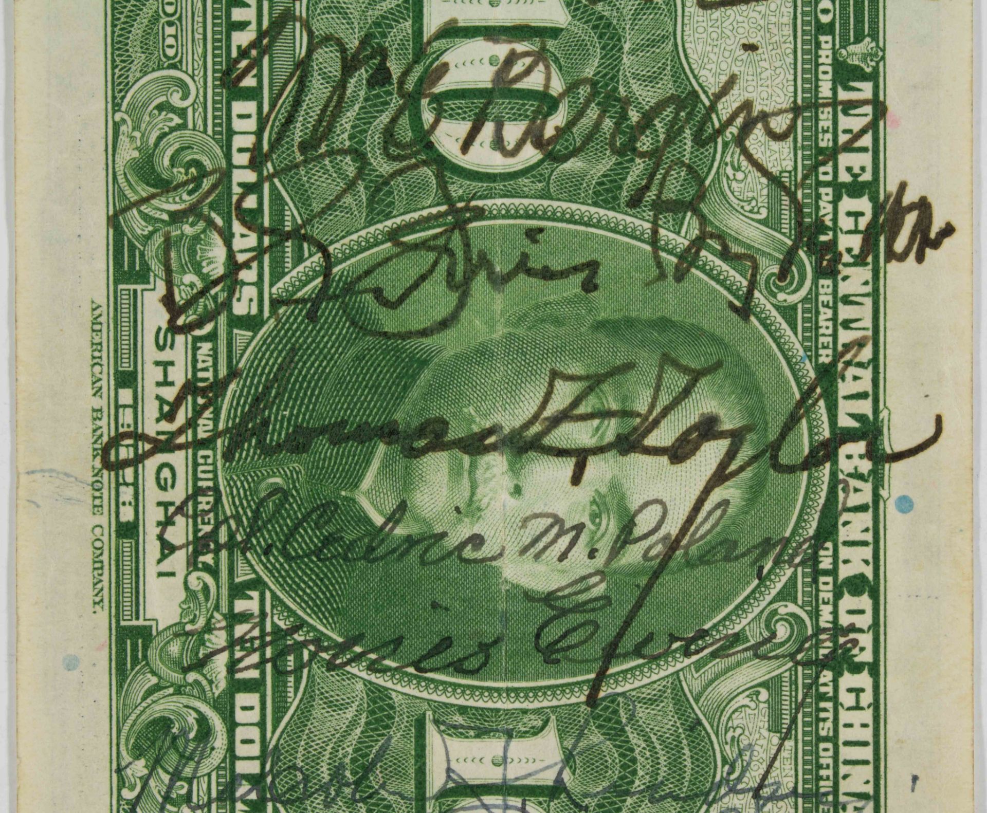 CHINESE 'SHORT SNORTER' SIGNED BY CHENNAULT TWICE, STILLWELL, OTHERS - Image 5 of 6