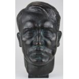 BUST OF ADOLF HITLER OWNED BY JOSEPH GOEBBELS AND PRESENTED TO ONE OF HIS SPIES