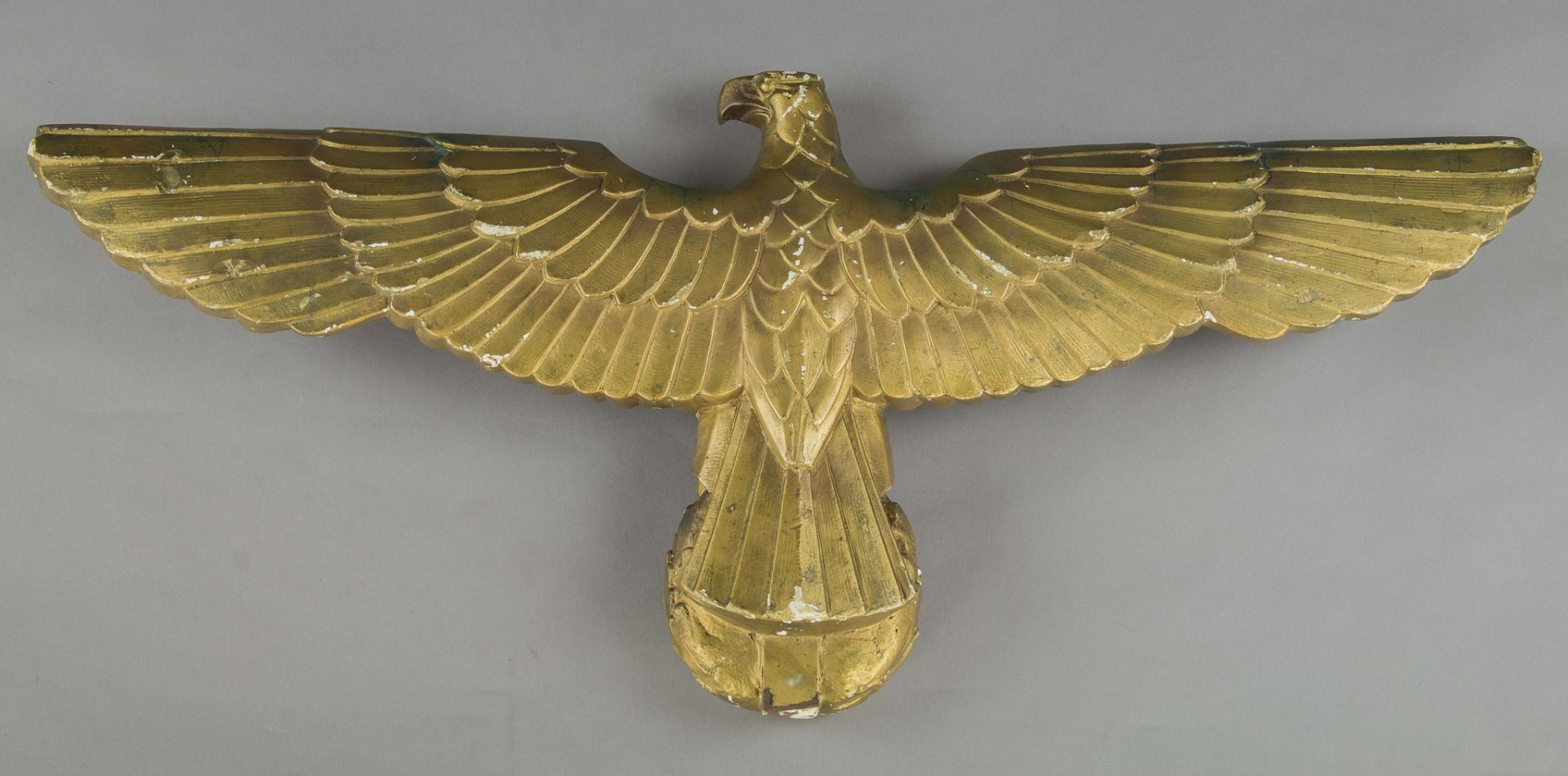 THE GOLDEN EAGLE FROM ADOLF HITLER'S REICHSCHANCELLERY BEDROOM - Image 7 of 13