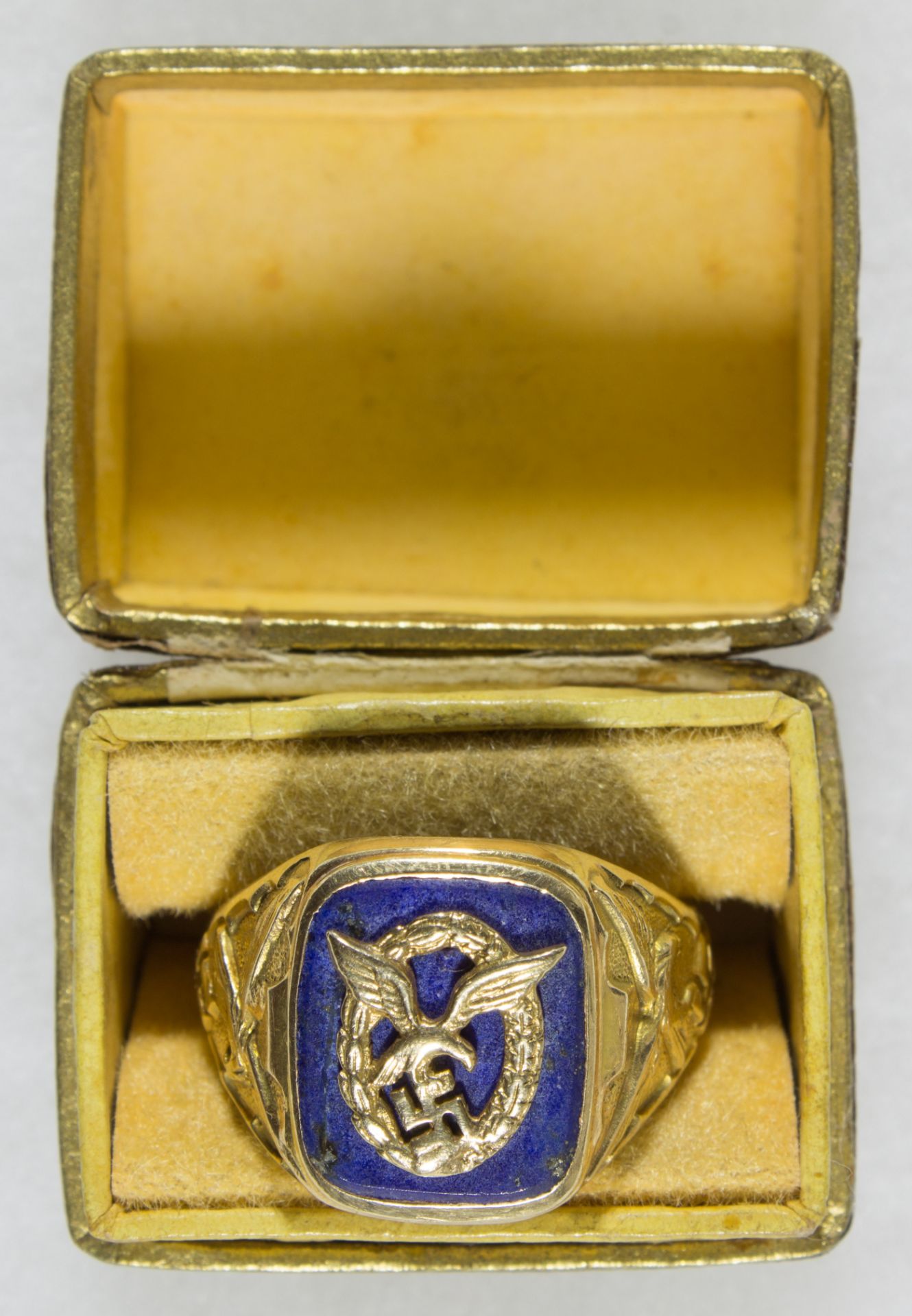 HANS-JOACHIM MARSEILLE PRESENTATION RING FROM HERMANN GORING - Image 13 of 19