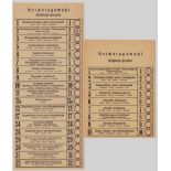 ADOLF HITLER - N.S.D.A.P. REICHSTAG ELECTION BALLOTS (2)