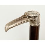GERMAN SILVER EAGLE-TOPPED CANE