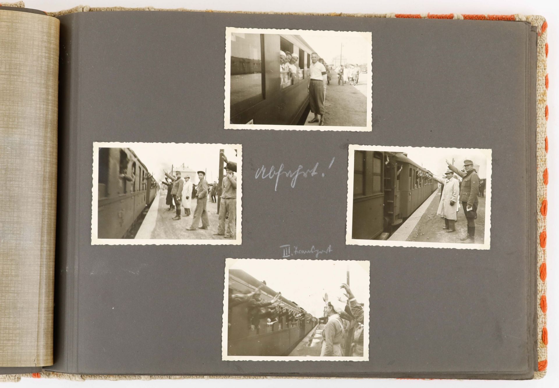 SEMLIN CONCENTRATION CAMP PHOTOGRAPH ALBUM - Image 7 of 8