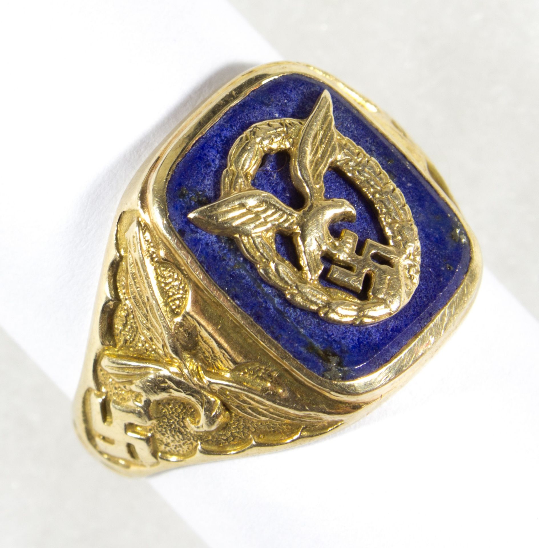 HANS-JOACHIM MARSEILLE PRESENTATION RING FROM HERMANN GORING - Image 15 of 19